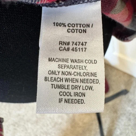 Natural Reflections Flannel Button-Down Long-Sleeve Shirt for Ladies - Size Sm - Picture 6 of 9